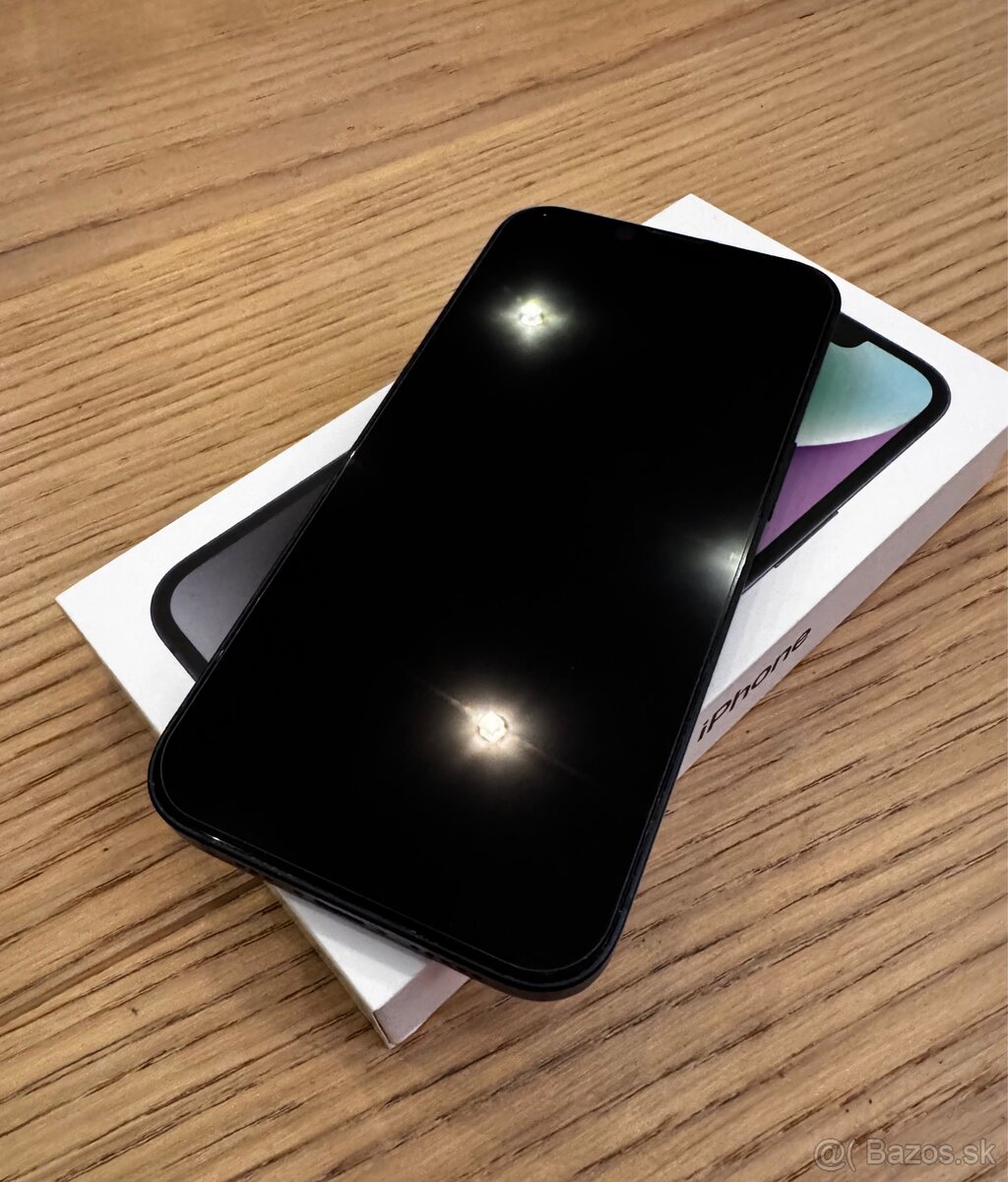 Predám Iphone 14 128gb Midnight - 2