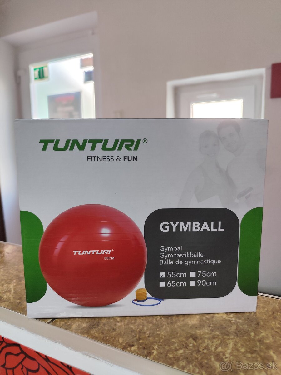 Gymnastická fit lopta s pumpičkou 55cm Nová - 2