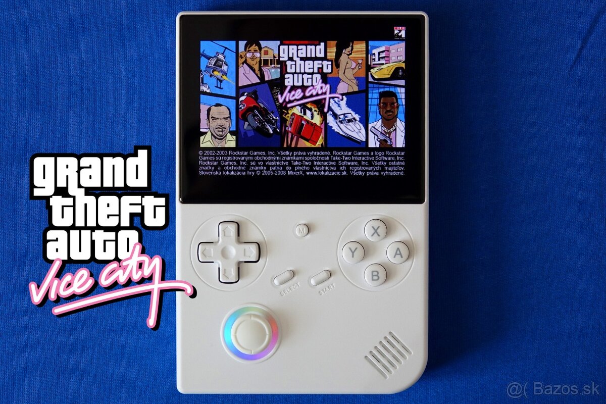 Konzola Anbernic RG40XX V nová - SONY PSP a PSX + hry - 2