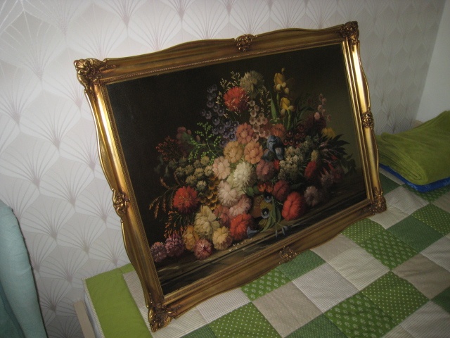 Obraz olejomaľba "Kytica" - 2