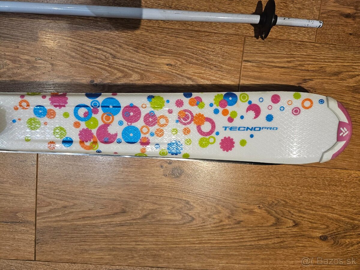 Predám lyže + lyžiarky + palice - 2