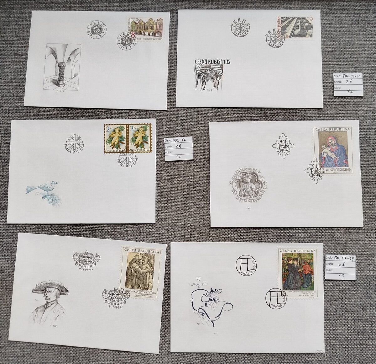 FDC Česká republika - 2