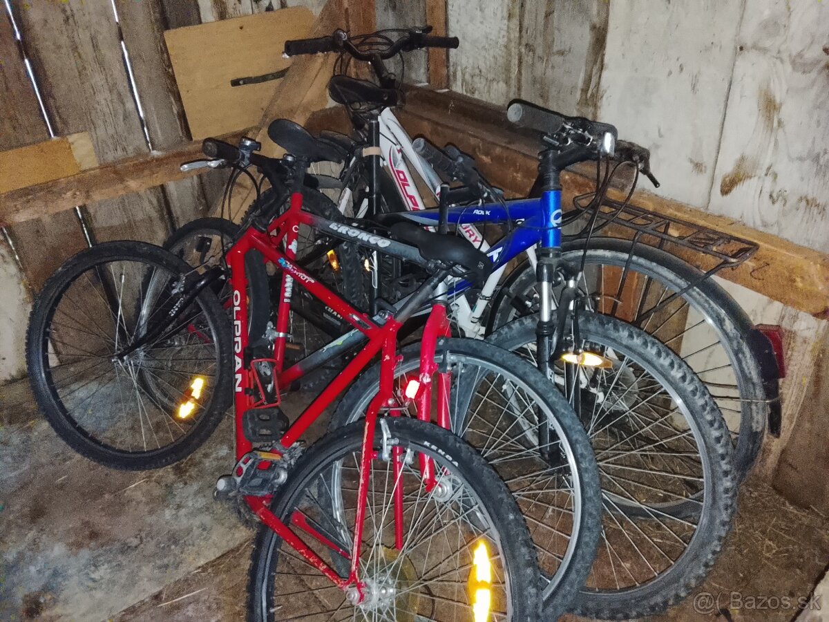 Predam 4 horske bicykle. - 2