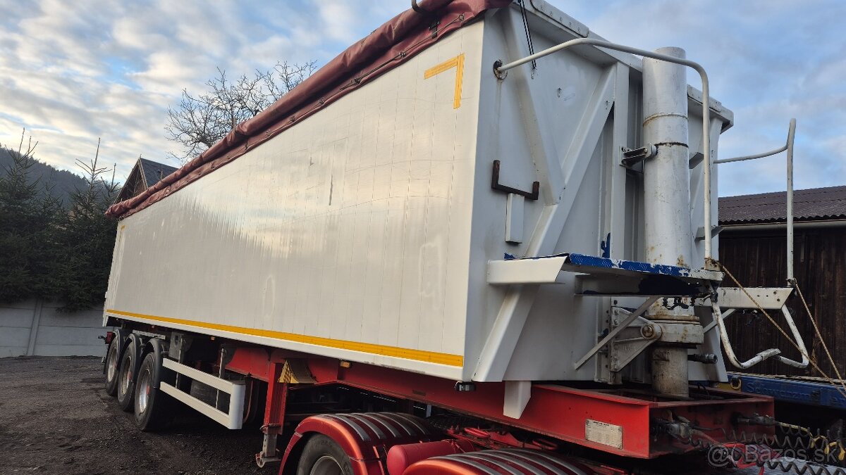 Sklápací návěs Schmitz 52m² trojkombinace - 2
