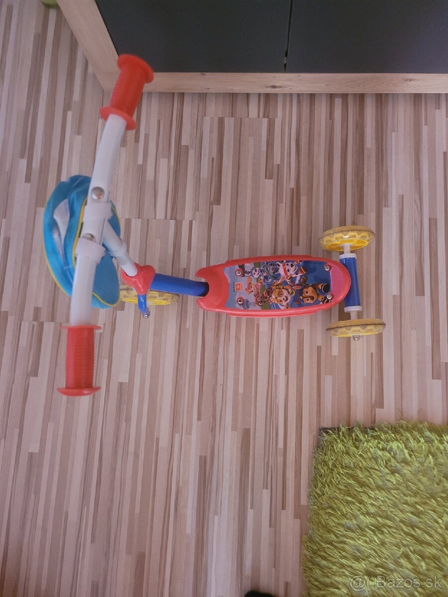 Detská kolobežka Labková patrola - 2