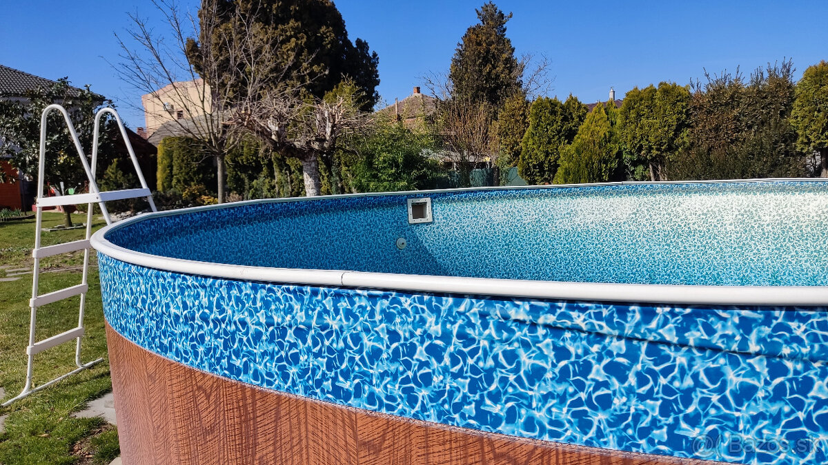 Predám bazén Azuro Vario V3 Drevo - 2