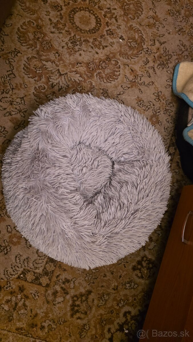 Pelech jemny sedy pre psy aj macky novy - 2