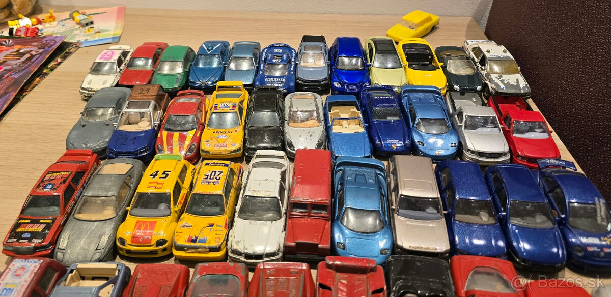 Modely autíčok 90s/2000s - 2