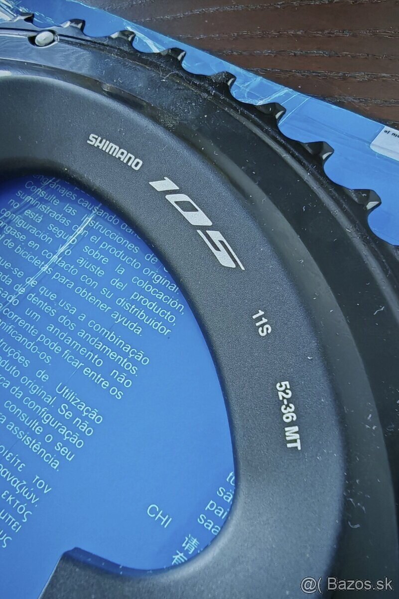 Prevodníky Shimano 105 11s FC-R7000 52T a 36T - 2