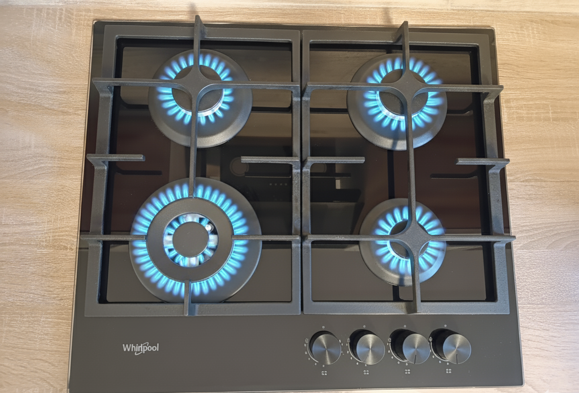 Plynová sklokeramická varná platňa - 2