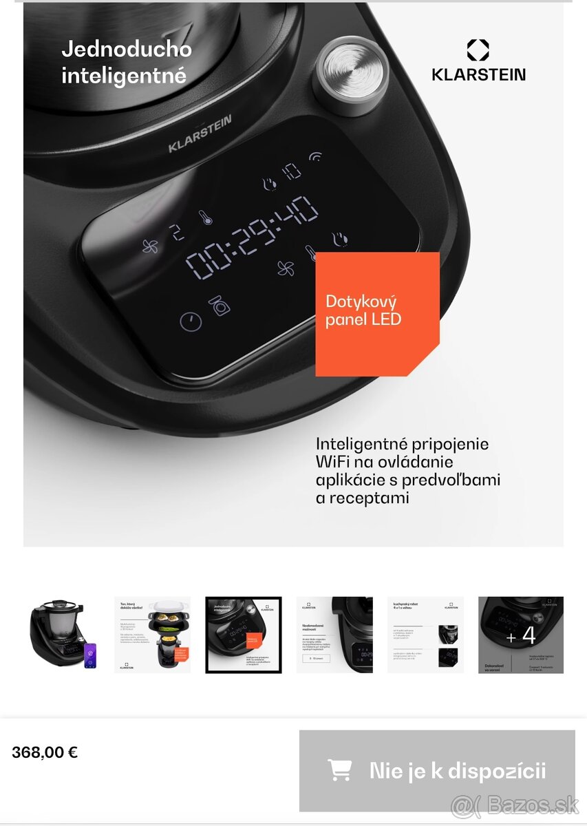 Aria smart kuchynský robot - 2