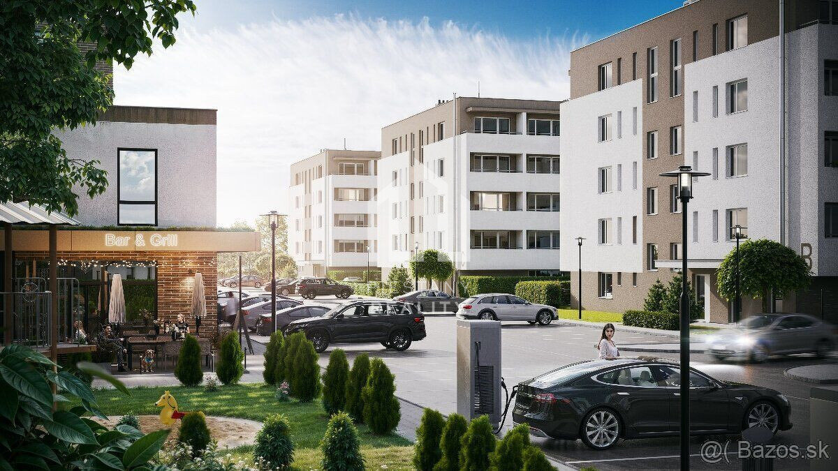 IBA U NÁS 3i byt s predzáhradkou v štandarde 140 m2, klim - 2