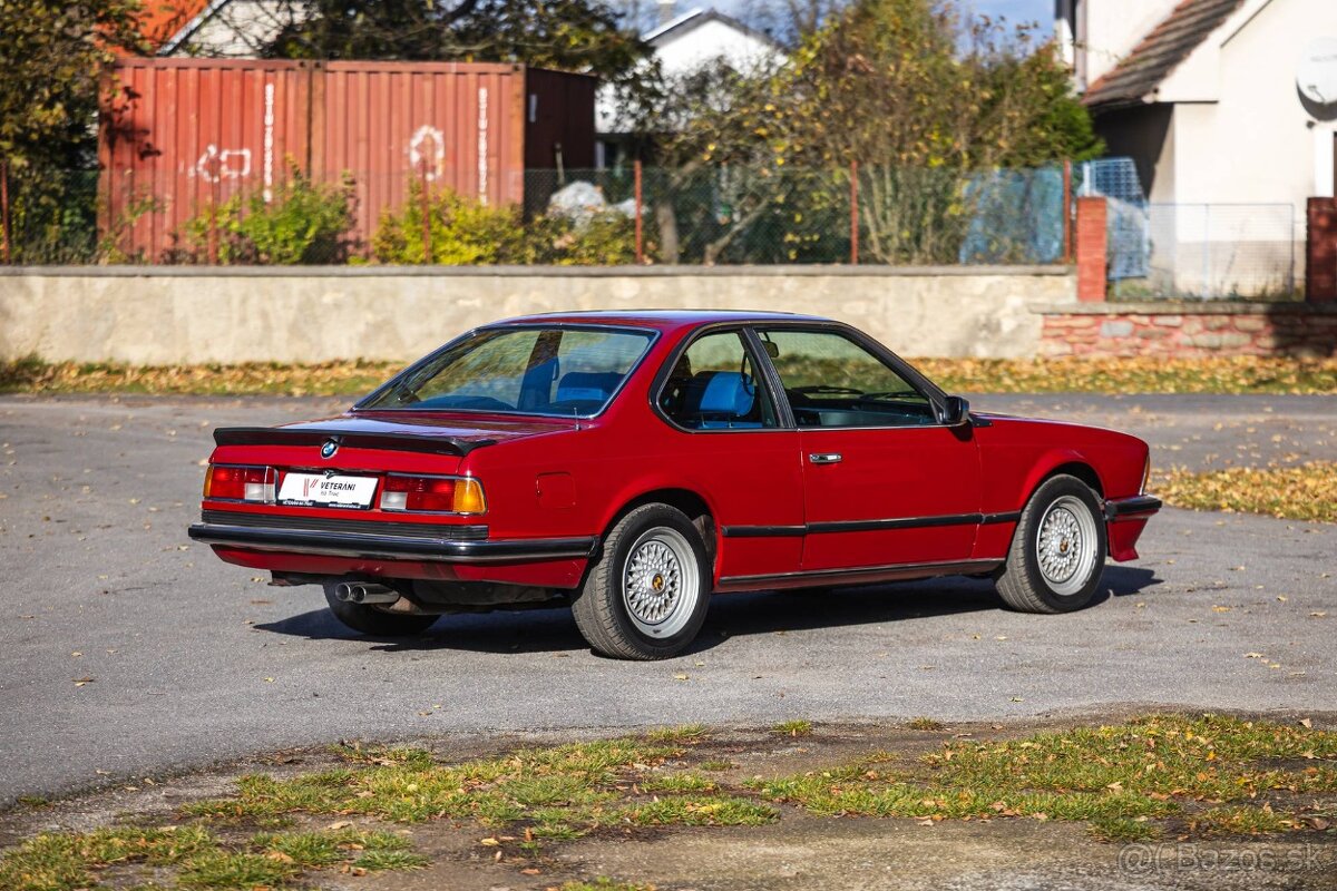 BMW 635CSi generace E24 1985 - 2
