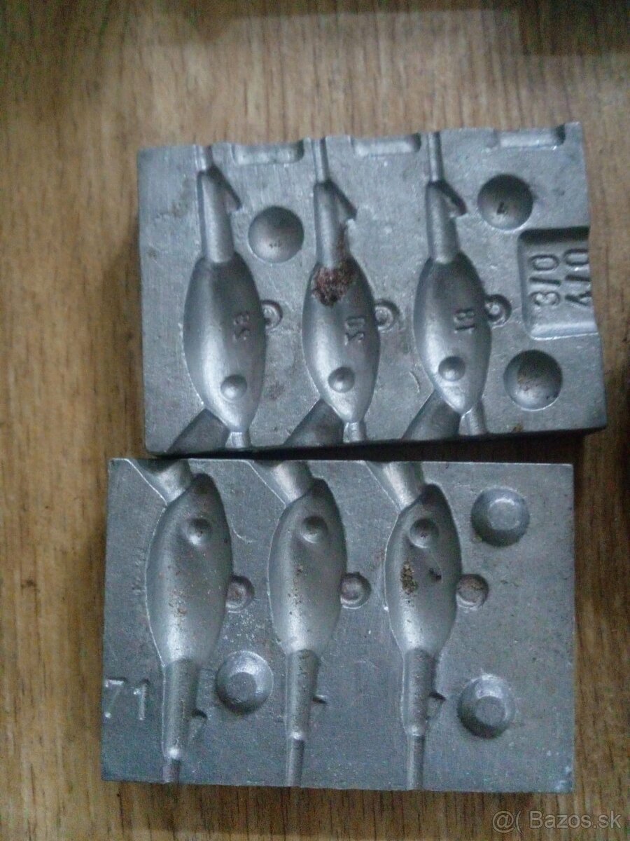 Formy na olovka na ryby - 2