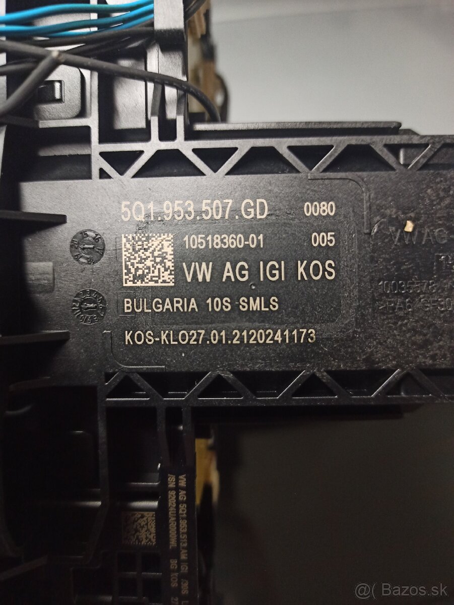 Páčky volantu / volantový krúžok Octavia 4 - 2022. - 2