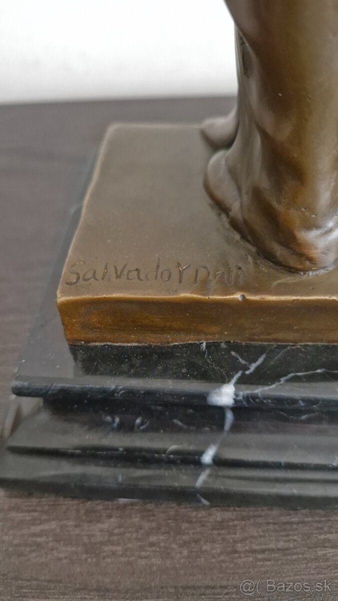 Salvador Dali - Surrealistický anděl - bronz - 2