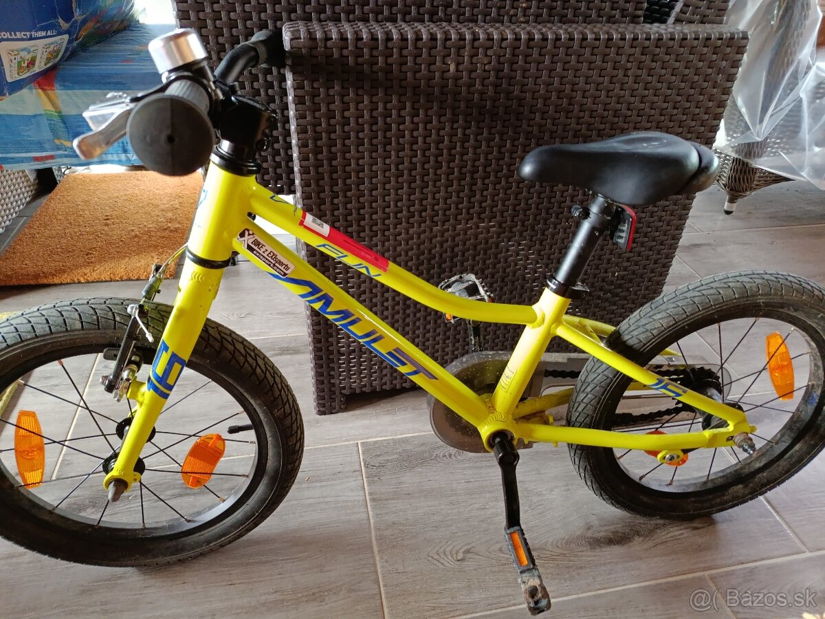 Detský bicykel 16"hliníkový - 2