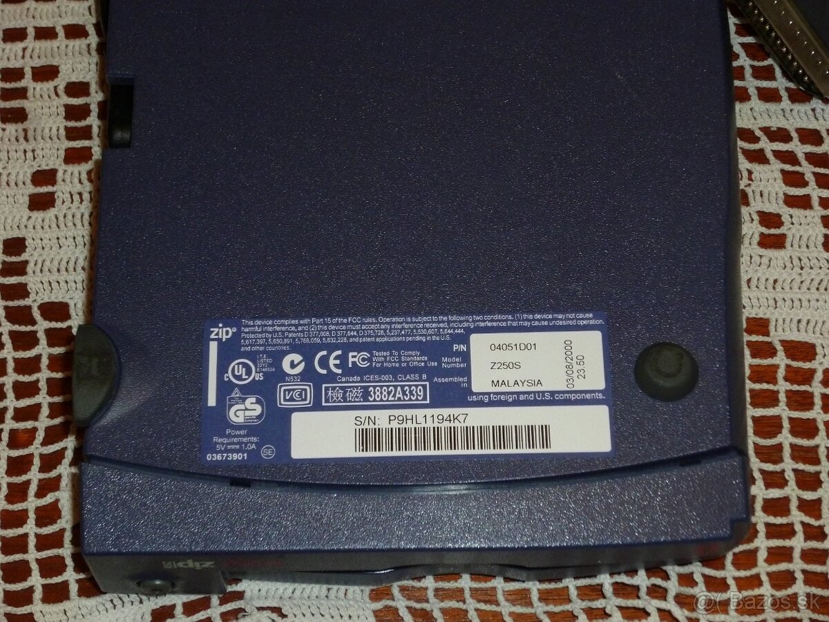 Predám externú ZIP 250 na SCSI, aj s ISA SCSI kartou - 2