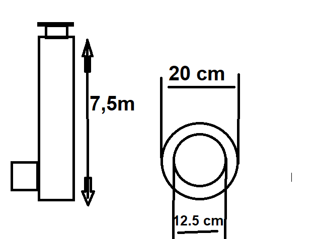 komín pre plynový kotol - 2