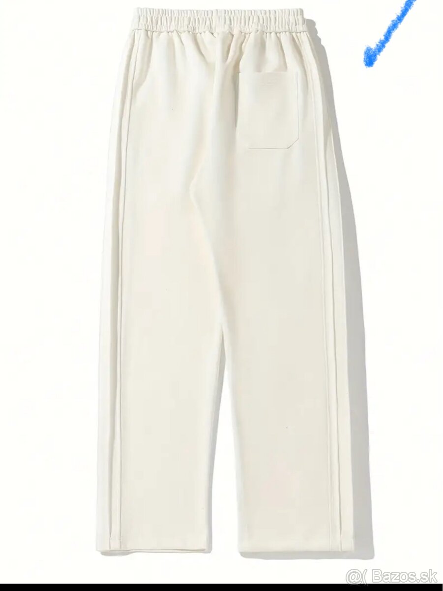 Široké nohavice béžové - 2