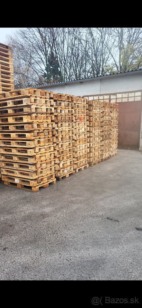 Europalety svetle aj tmave neposkodene palety - 2