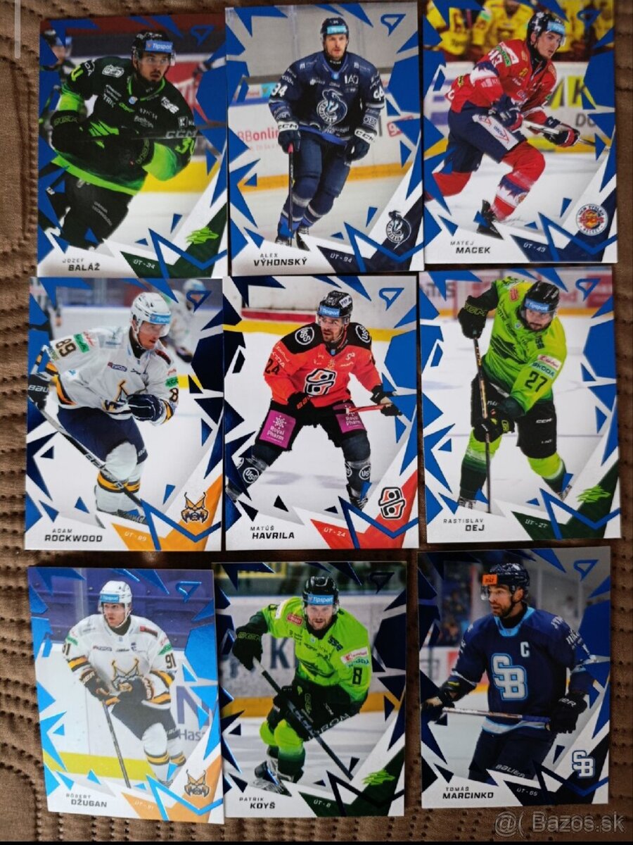 Hokejové kartičky Tipsport extraligy 25/26 - 2