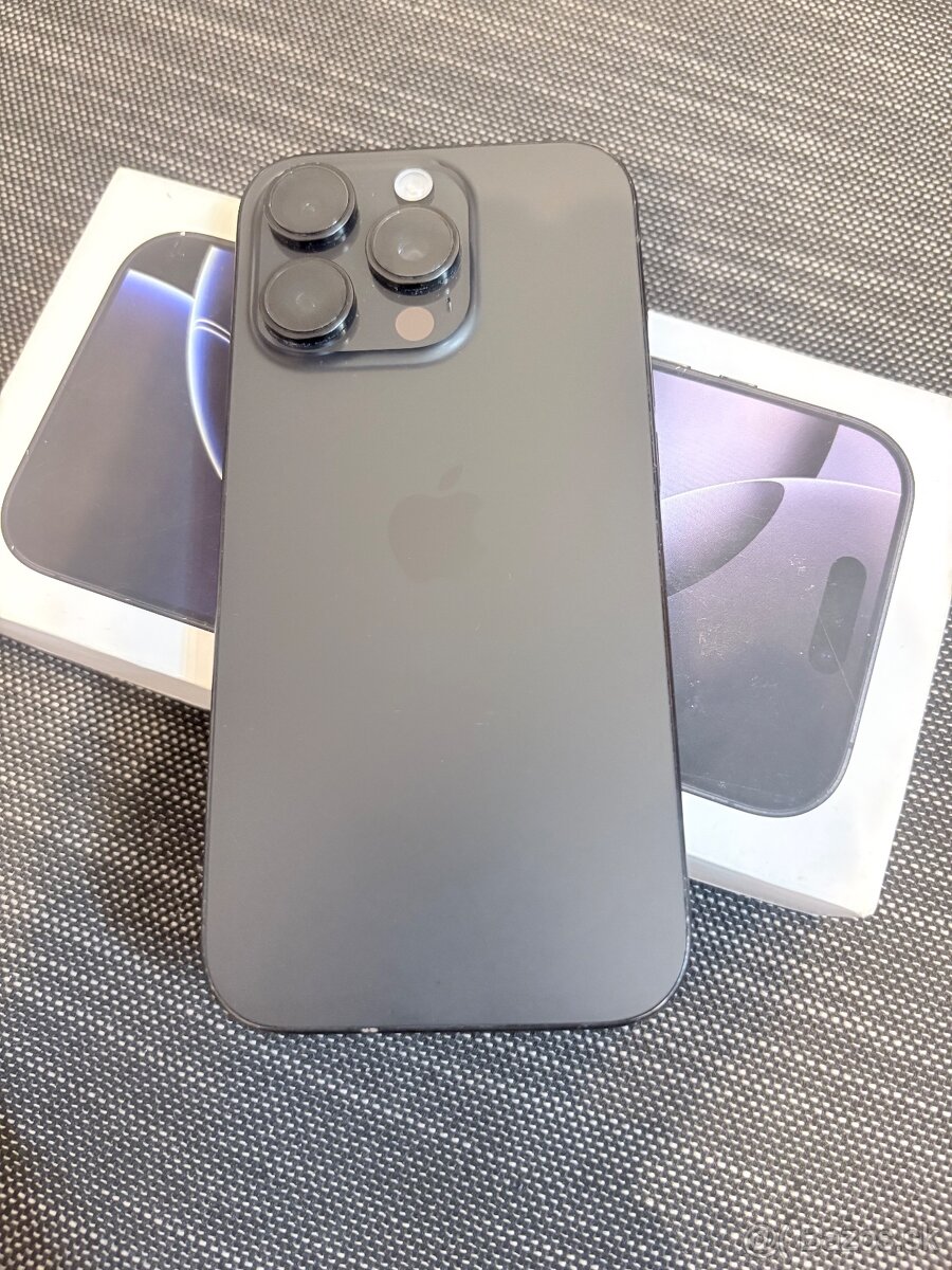 iPhone 16 Pro 256GB cierny,98% bateria - 2