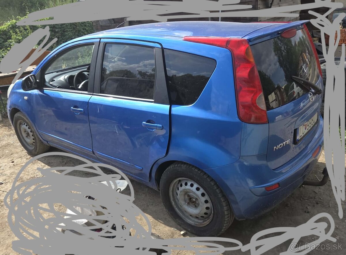 Rozpredám Nissan Note 1,6 benzín - 2