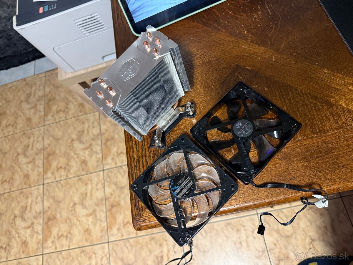 CPU chladič s ventilátorom - 2