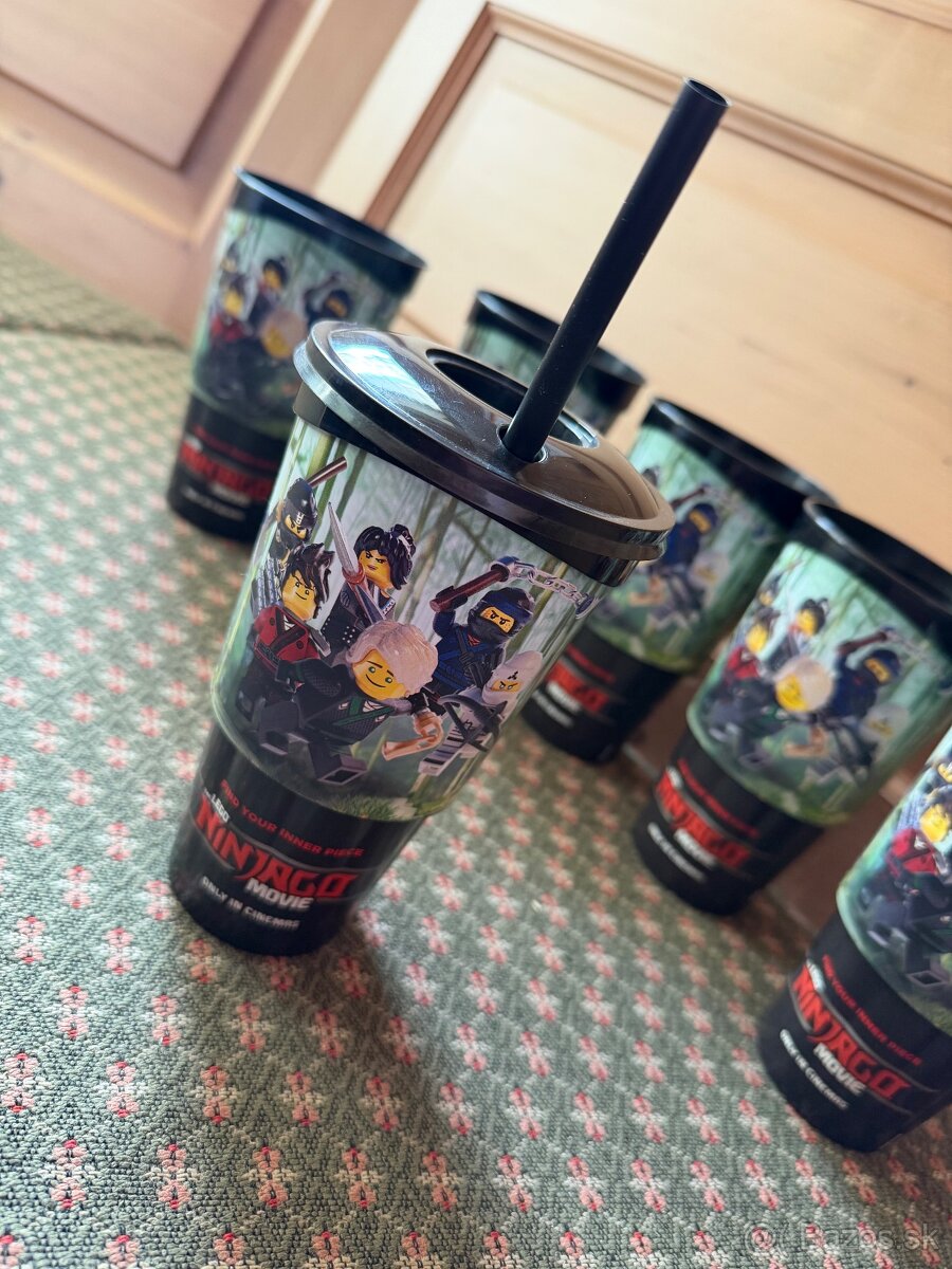 Plastové poháre Ninjago, rok 2017 - 2