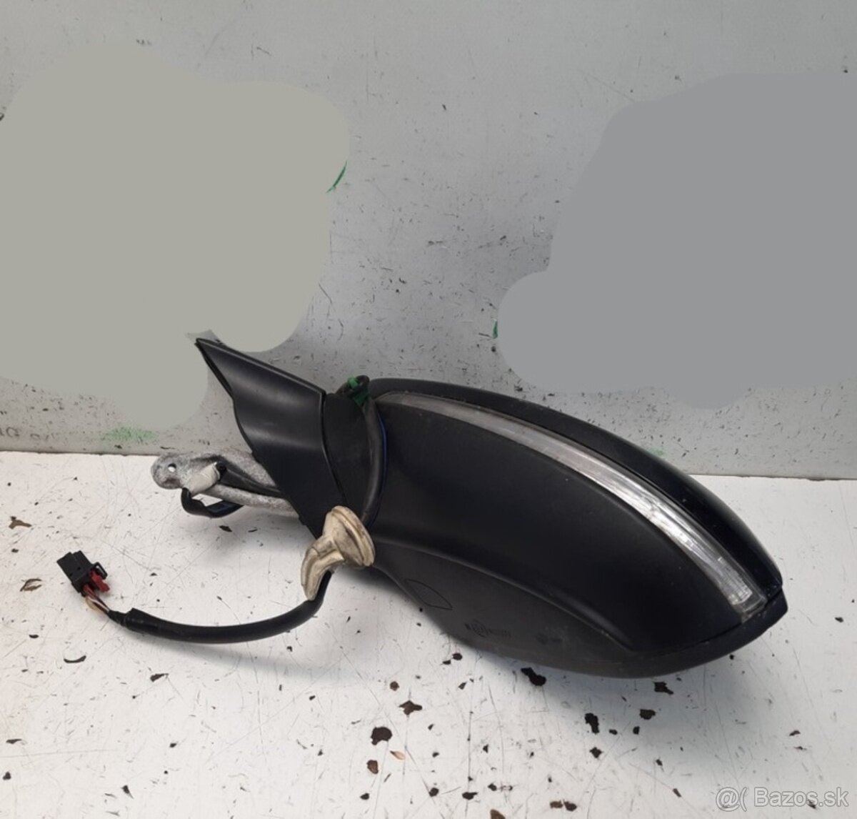 Spätné zrkadlo ľavé Volkswagen Golf VII elektricky nesklopné - 2