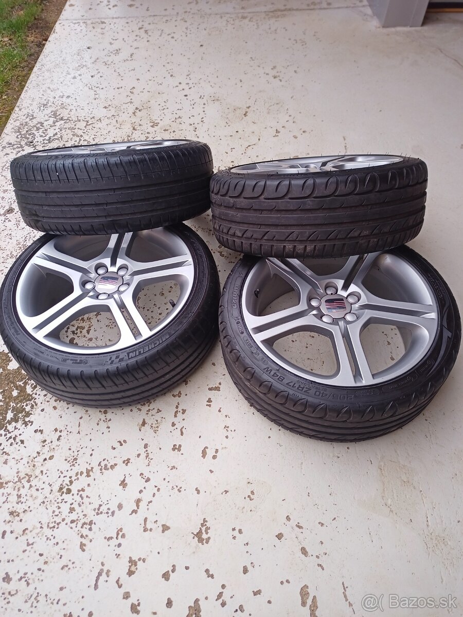 Elektróny Seat Ibiza fr 5x100 r 17 - 2