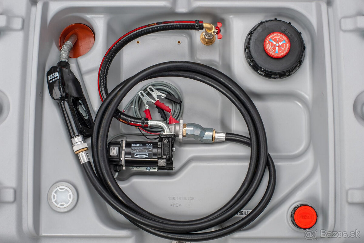 Mobilná nádrž na naftu DT-MOBIL 620 litrov, 12V - 2