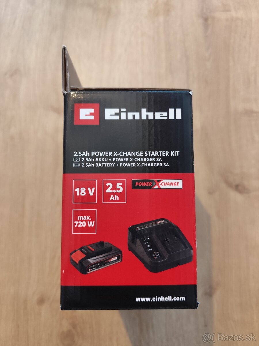 Einhell 2,5 Ah Power X-Change starter Kit - 2