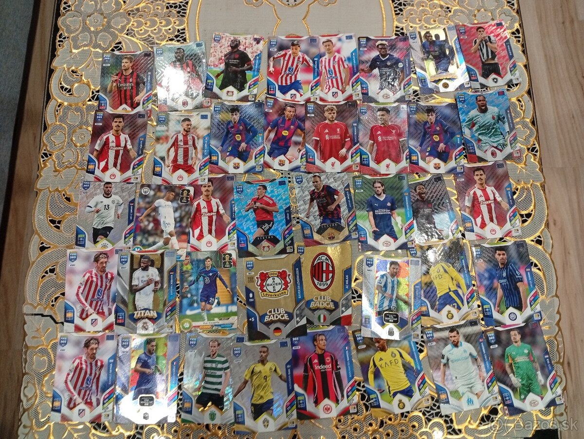 Predám futbalové kartičky FIFA 365 - 2