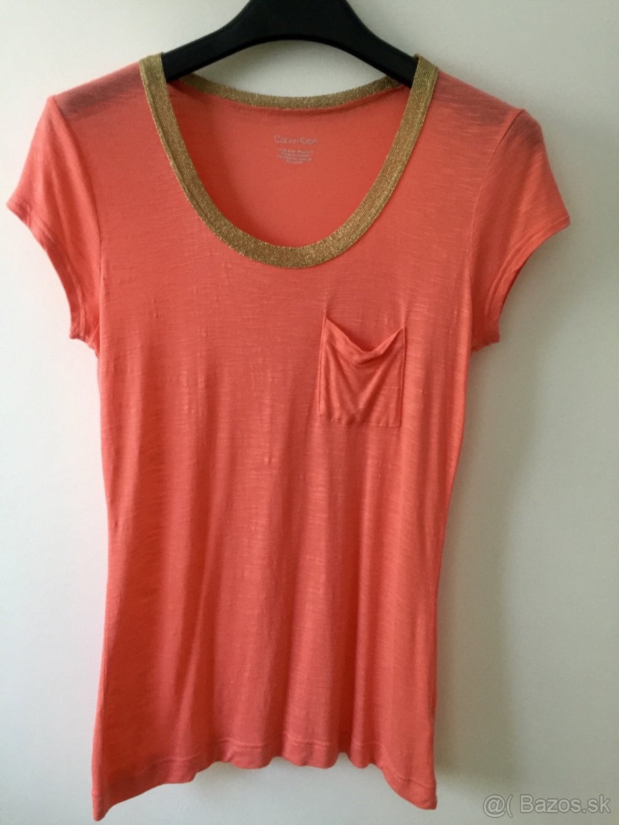 Calvin Klein tričko XS-S - 2