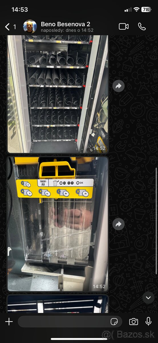 Predám predajný automat Rheavendors europa - 2