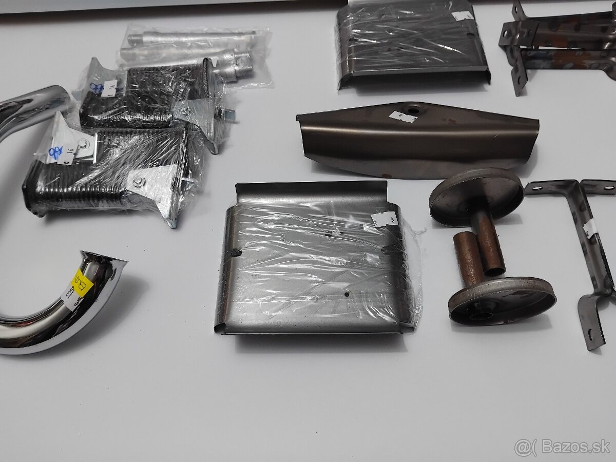 DIELY,SÚČIASTKY JAWA PIONIER 50 - OBJIMKA VÝFUKU STUPAČKY HT - 2