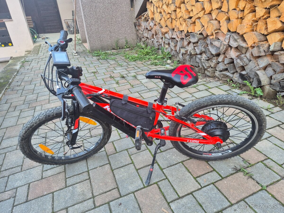 Detsky elektrobicykel Kelys 20 palcov - 2