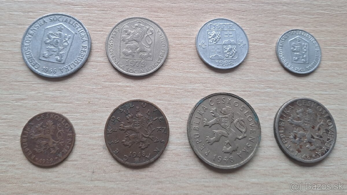 Mince ČSR a ČSSR, ČSFR rôzne - 2