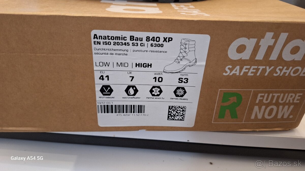 Pracovne topanky Atlas - 2