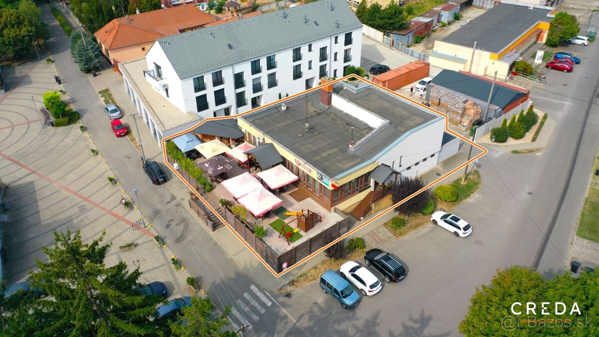 CREDA | predaj komerčný objekt - reštaurácia 860 m2 , Šinta - 2