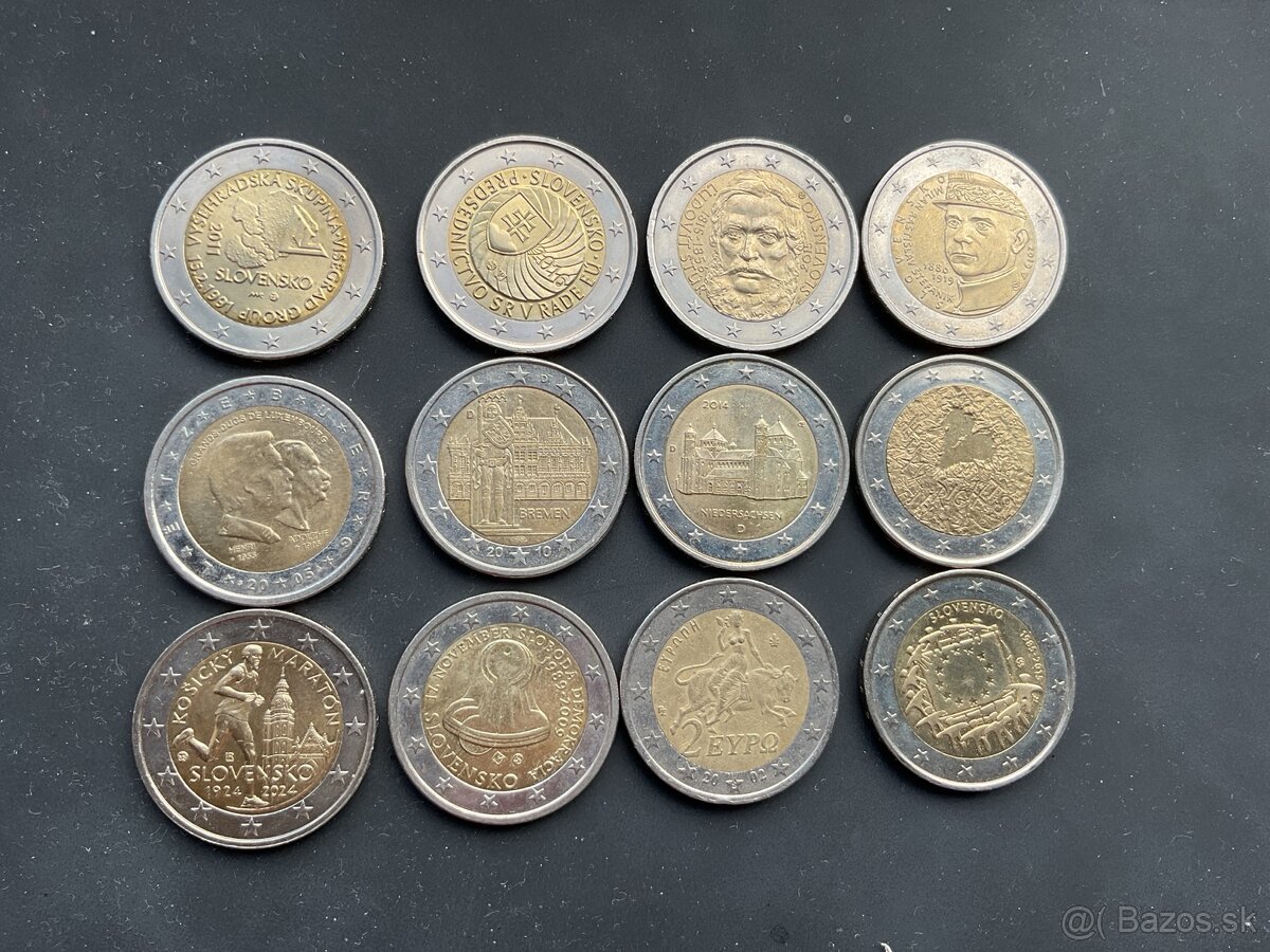 Jubilejné euromince - 2