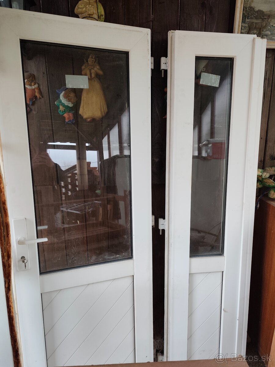 Plastové dvere s rámom - 2