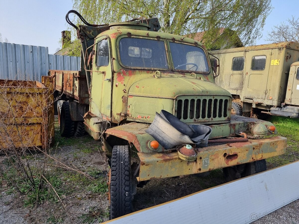 Praga V3S - Vetrieska - Hydraulická ruka, korba - 2