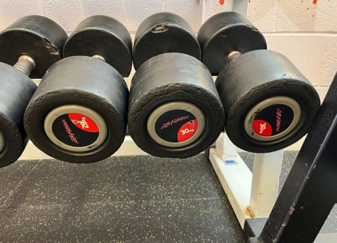 Jednoručné činky - 2