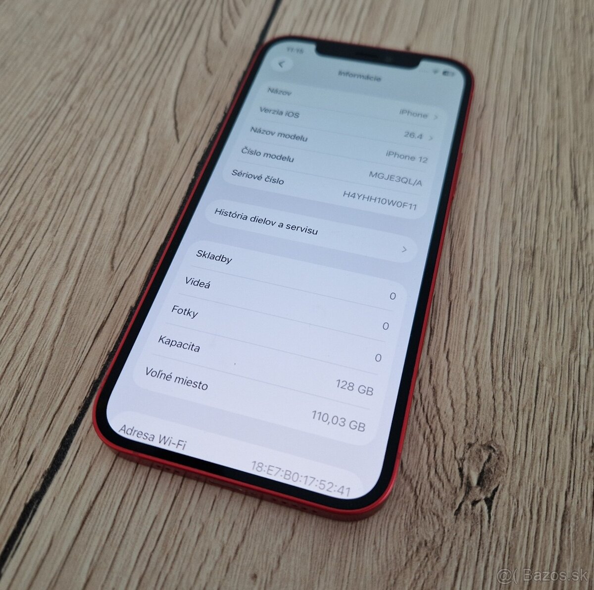 iPhone 12 128GB product RED - 2