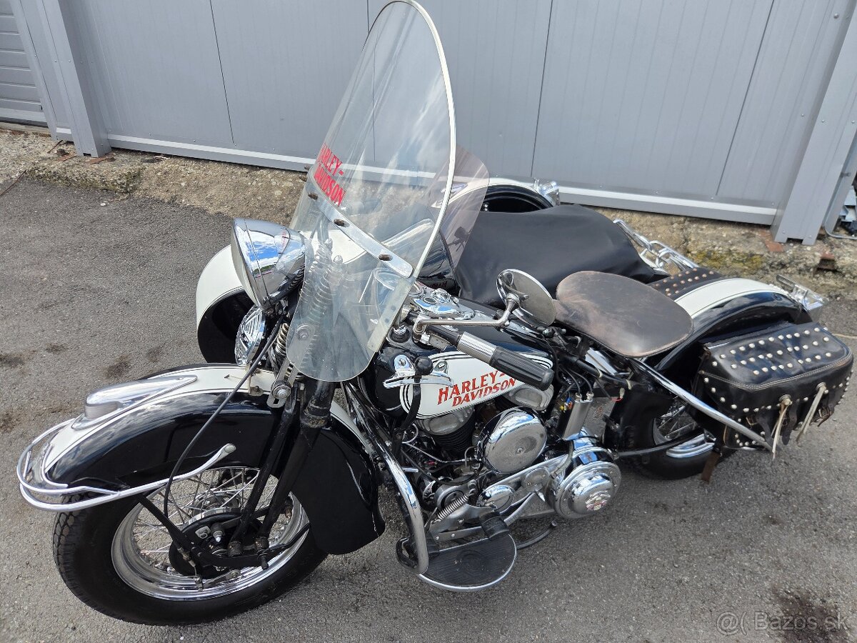 HARLEY DAVIDSON WL 45 SIDECAR FLATHEAD 1942 - 2