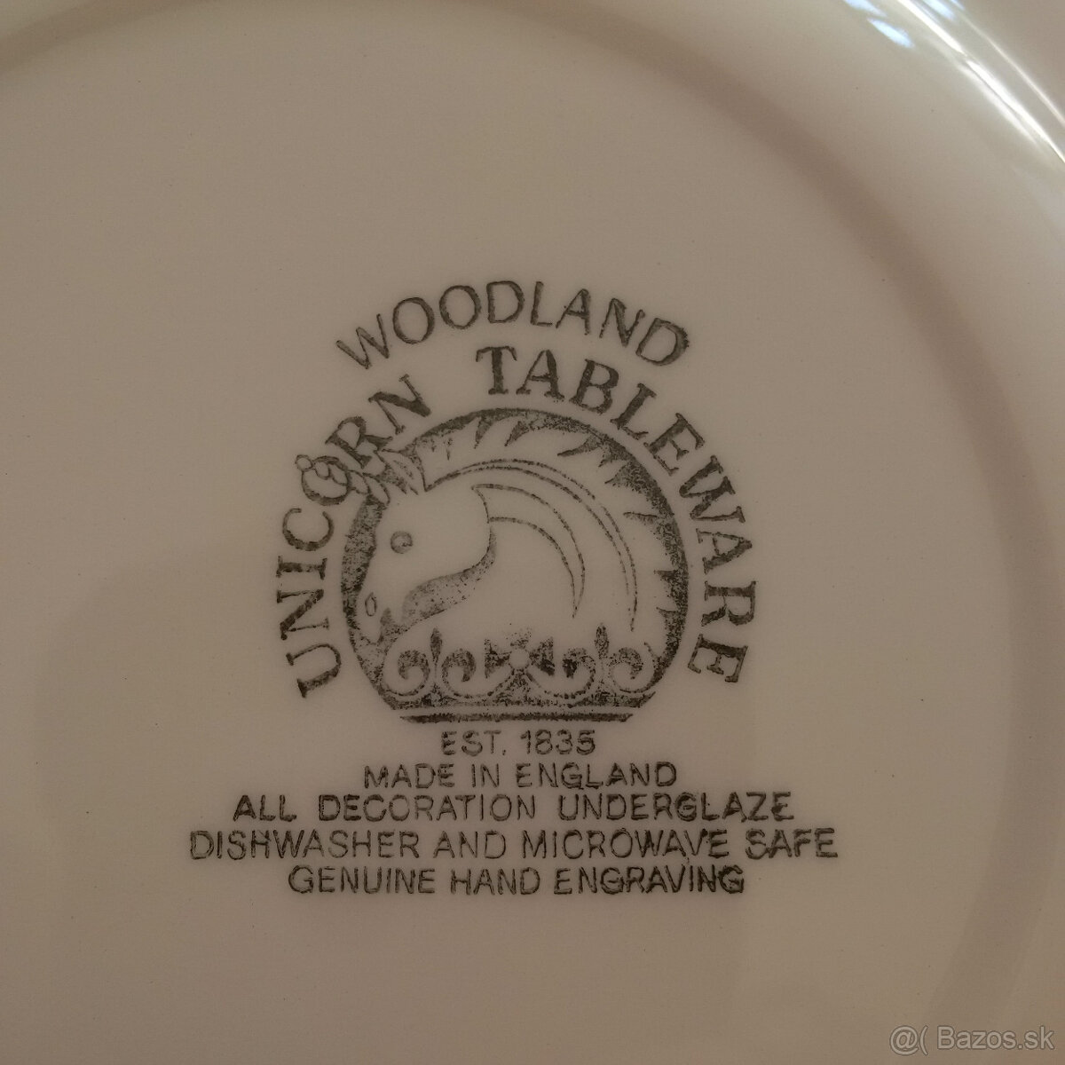 Taniere anglický porcelán - 2