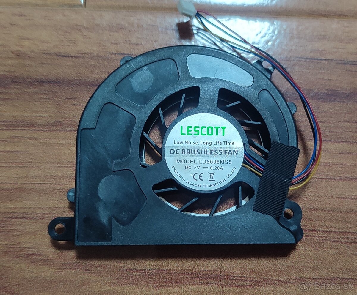 MINI PC FAN pre BMAX MaxMini LD6008MS5 DC5V 0.2A - 2